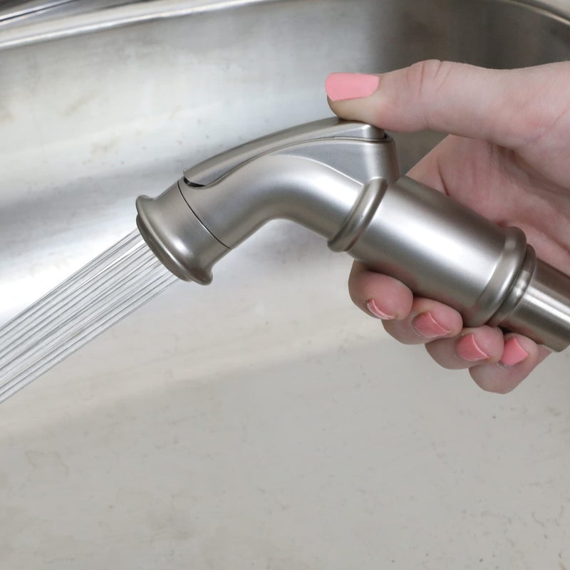 DANCO Kitchen Sink Side Spray, Brushed Nickel, 1-Pack (10335) - Image 3